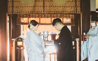 指輪交換