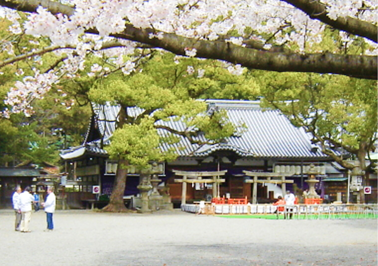 神社の写真
