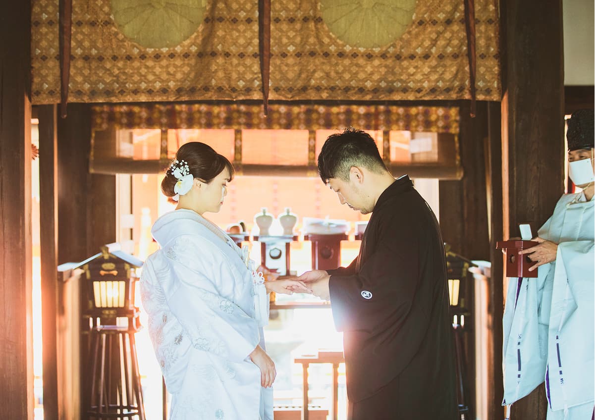 神社の写真